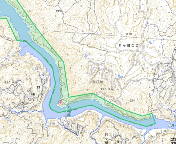 高山ダムバス釣りスポット