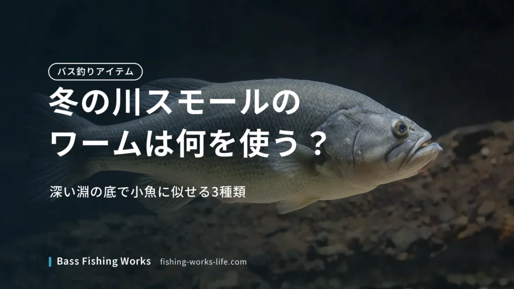 river-smallmouth-winter-worms のアイキャッチ画像