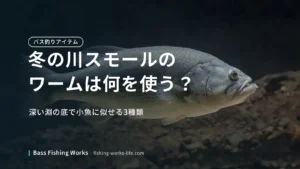 river-smallmouth-winter-worms のアイキャッチ画像