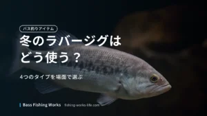 winter-bass-fishing-rubber-jig のアイキャッチ画像