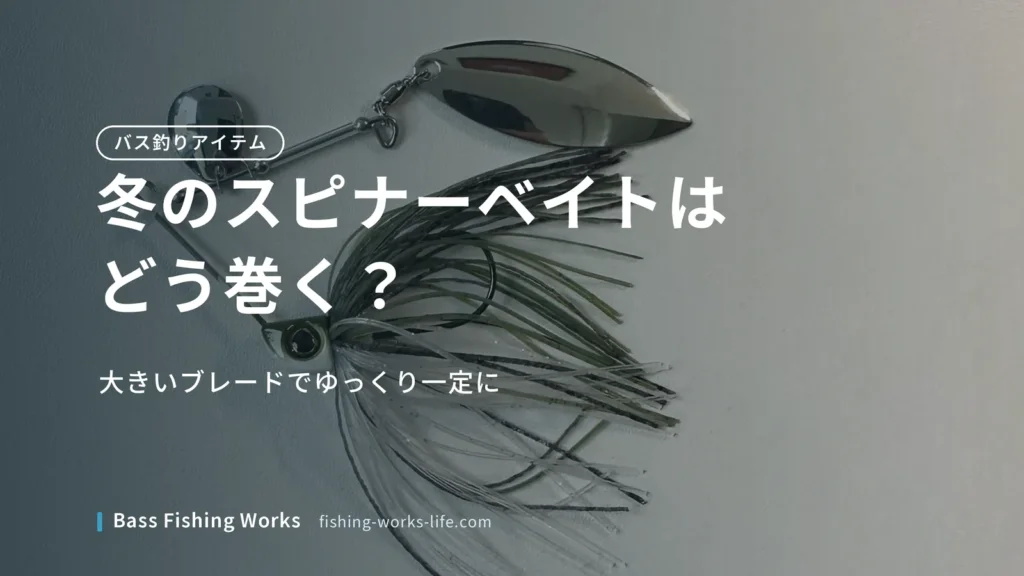 winter-bass-fishing-spinnerbait のアイキャッチ画像